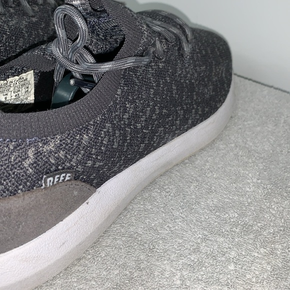 EUC Reef Cruiser Knit Sneakers Size 10 US in Gray. Very Comfortable - Picture 9 of 17